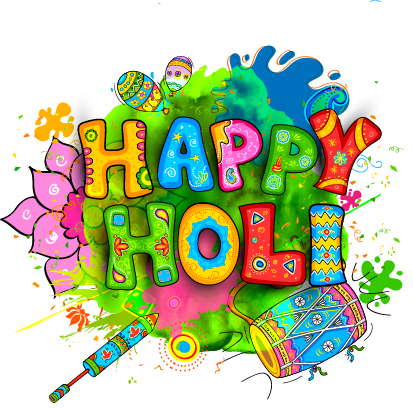 Happy Holi Wish Card Card